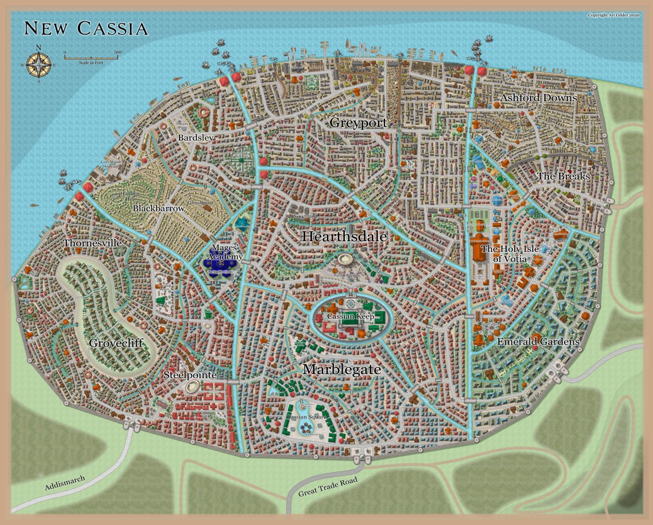 Nibirum Map: new cassia by Ari Gilder